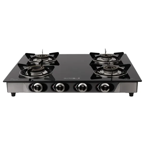 Edge 4B LPG Stove Tempered Glass Cooktop - Image 4
