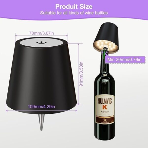 Wireless Bottle Lamp