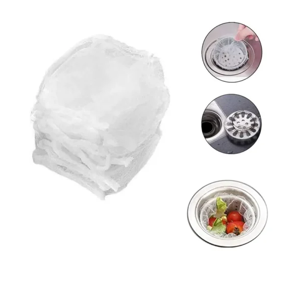 Kitchen Sink Strainer Filter Bag  (50 Mesh Bags)