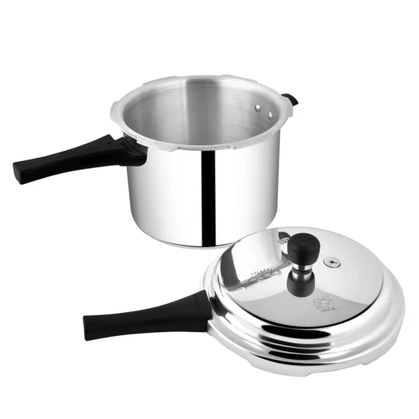 Grand 5L Popular Virgin Aluminium Precision Weight Valve Outer Lid Pressure Cooker