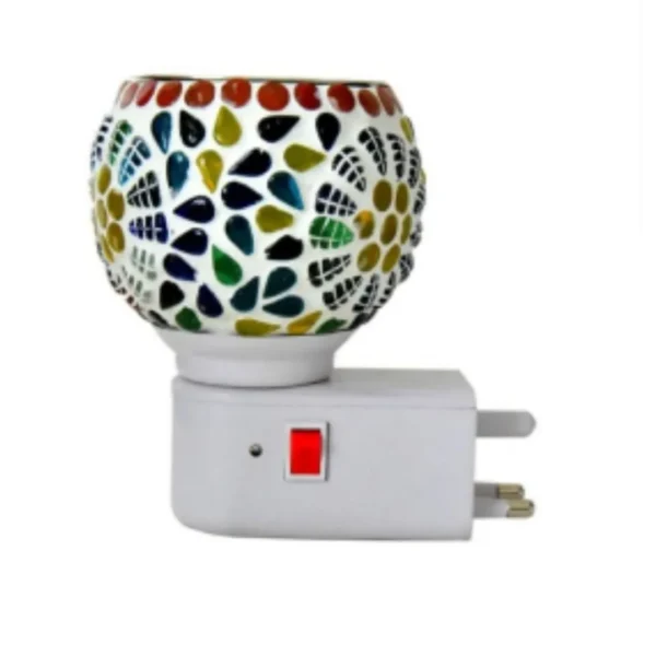 Electric Kapoordani Camphor Diffuser Glass With On/Off Switch
