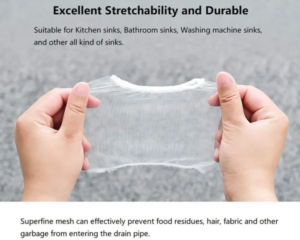 Kitchen Sink Strainer Filter Bag  (50 Mesh Bags) - Image 4
