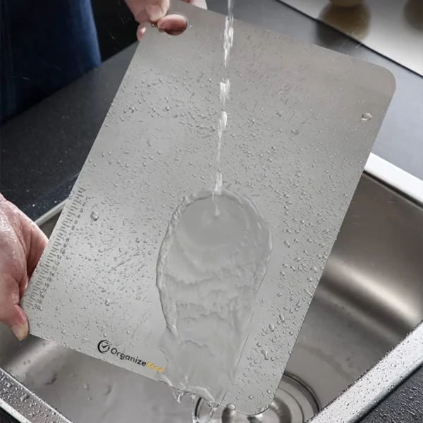Chopping Board Stainless Steel Metal Cutting Kitchen - Image 3