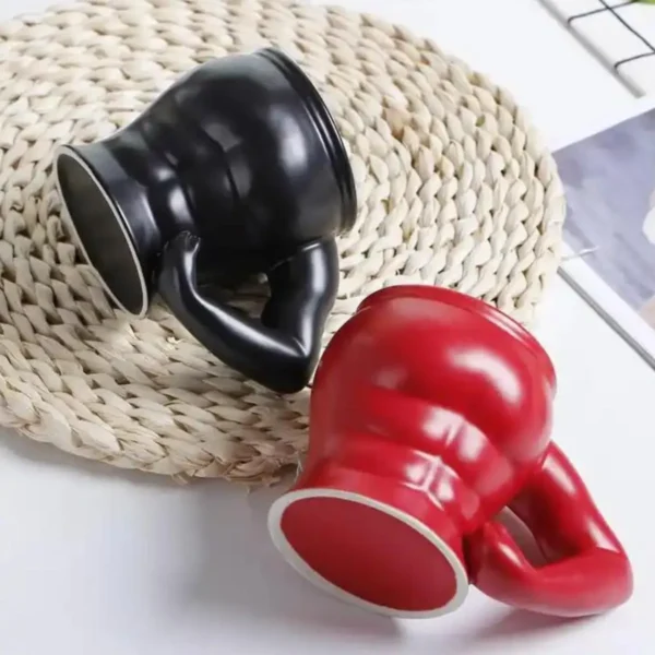 Coffee Mug with Bicep Handle - Image 2