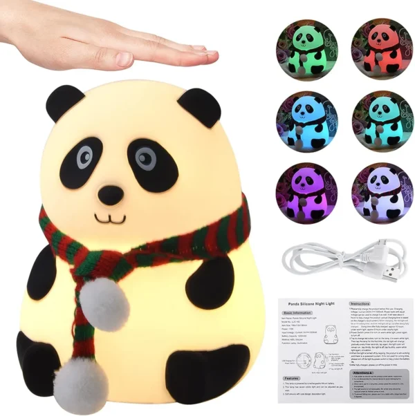Night Lamp for Bedroom,Panda Lamp - Image 4