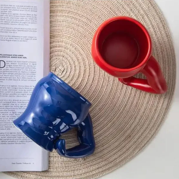 Coffee Mug with Bicep Handle - Image 5