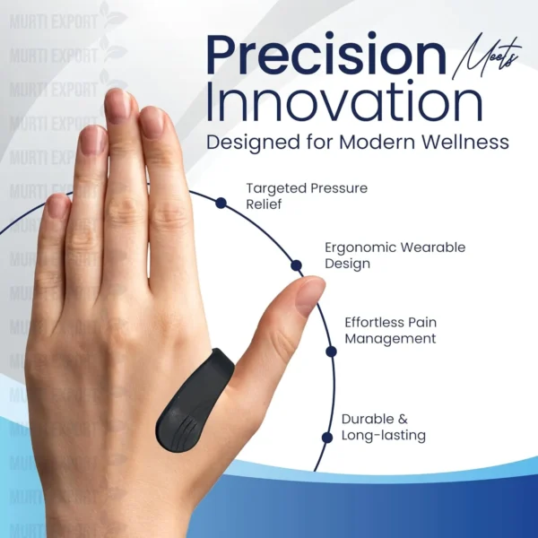Sugar Control LI4 Acupressure Point Clip (4 Piece) - Wearable Hand Massager for Headache, Migraine, Arthritis, and Tension Relief - Image 6