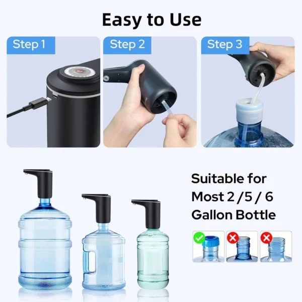 Touch Intelligent Electric Water Pump - Image 2