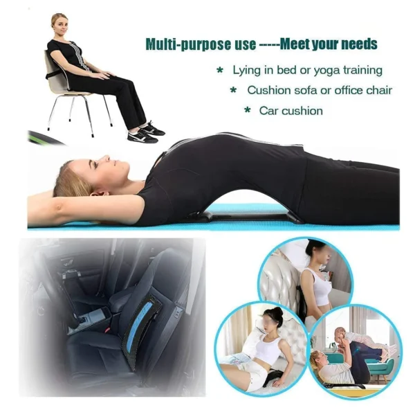 Product Back Stretcher Multi-Level Lumbar Region Back Support for Lower - Image 5