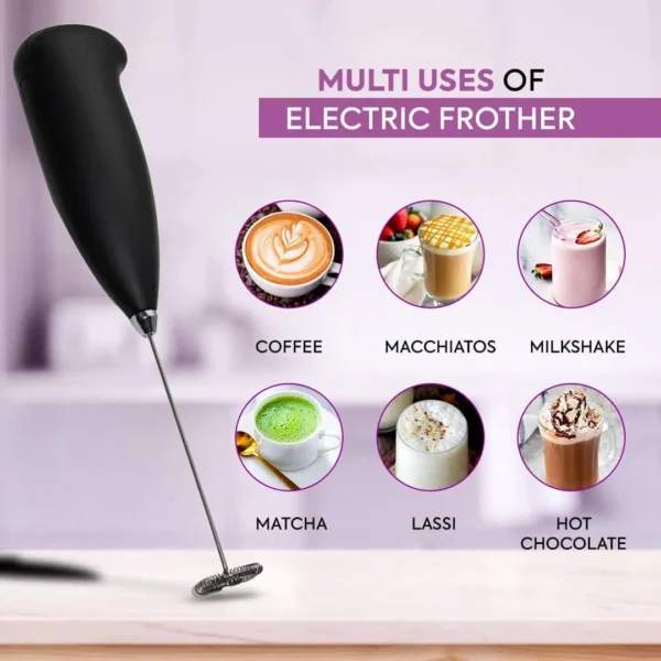 International Brand Milk Frother Electric Foam Maker - Image 3