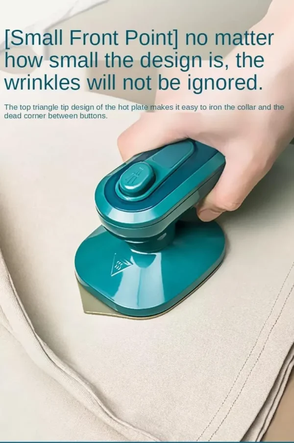 Stream Mini Portable Travel Iron Standing Ironing Dry & Wet Press for Travelling - Image 4