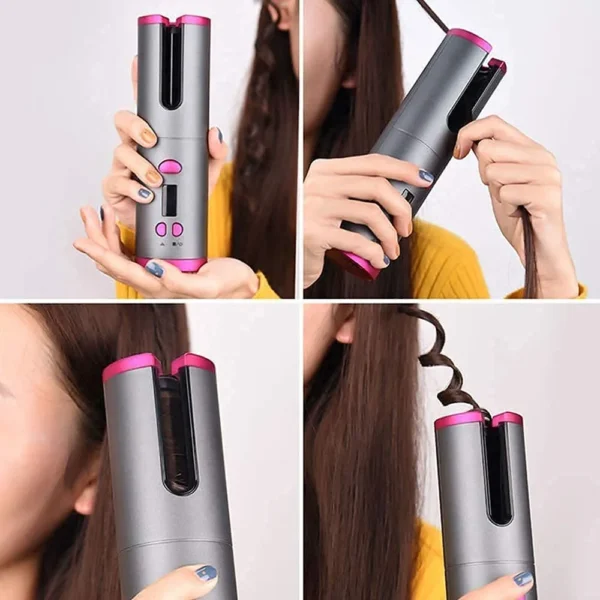 Cordless-Automatic-Hair-Curler-Portable-Curling - Image 4