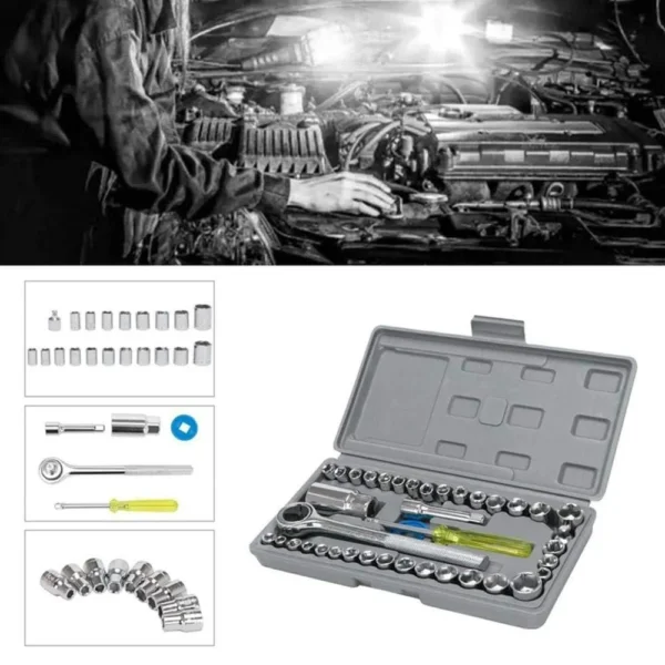 40 in 1 pcs tool kit and screwdriver - Image 5