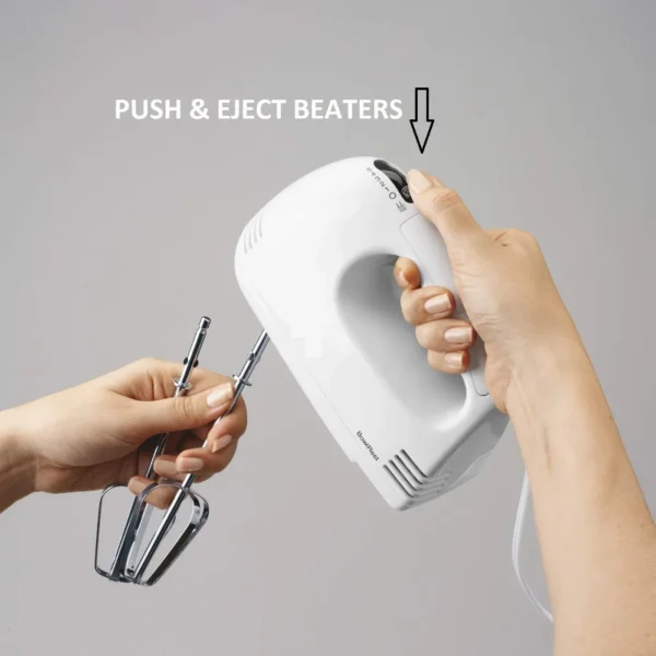 Electric 7 Speed Hand Mixer with 4 Pieces Stainless Blender - Image 5