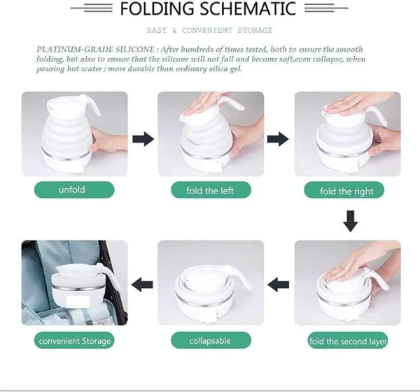 Travel Foldable Electric Kettle - Image 6
