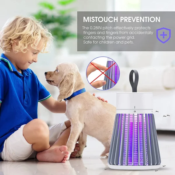 Eco Friendly Electronic LED Mosquito Killer Machine Trap Lamp - Image 3