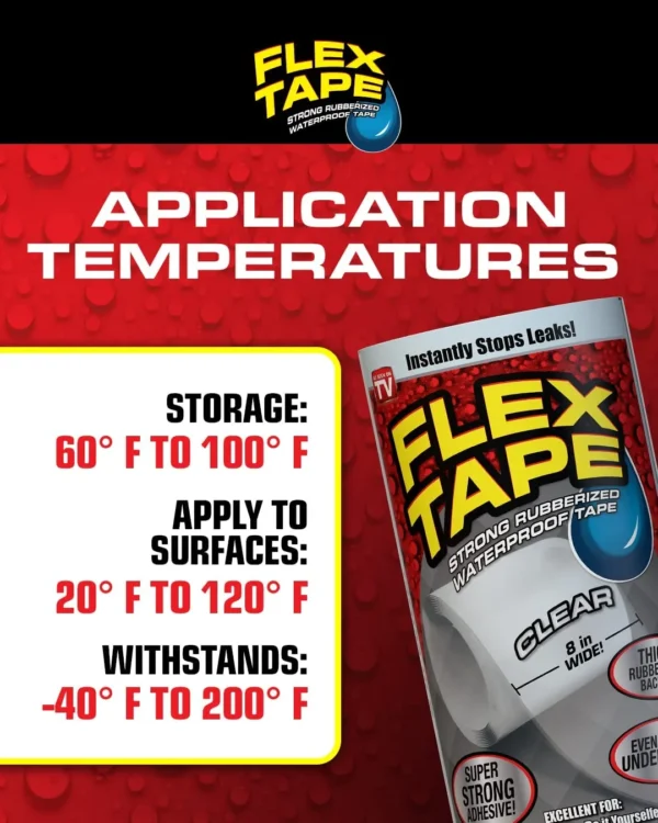 Strong Leakage Repair Waterproof Flex Tape - Image 4