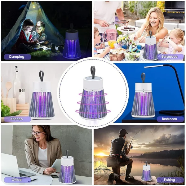 Eco Friendly Electronic LED Mosquito Killer Machine Trap Lamp - Image 6