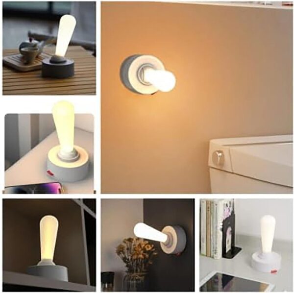 Joystick Lever Lamp - Rechargeable Desk Lamp - Image 2