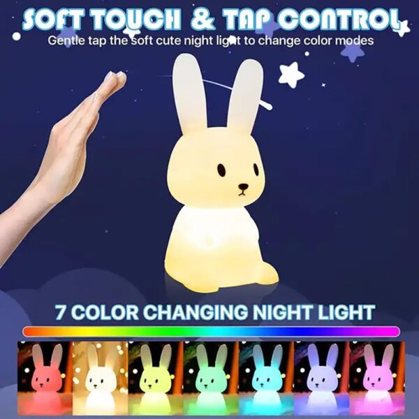 Bunny Night Light For Kids - Image 2