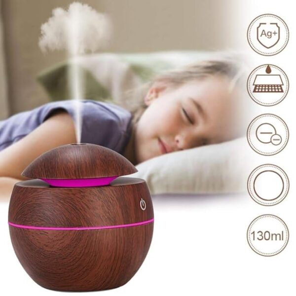Wooden Cool Mist Humidifiers Aroma Diffuser - Image 7