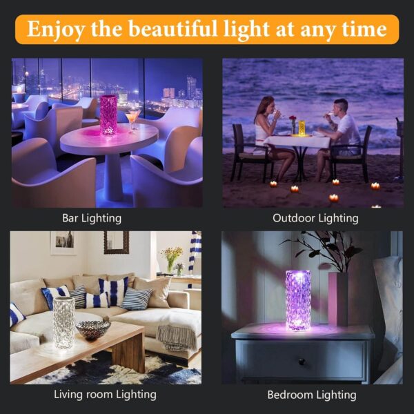 Diamond Rose Lamp - Image 5