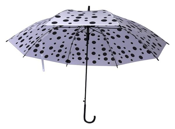 Polka Dot Umbrella - black