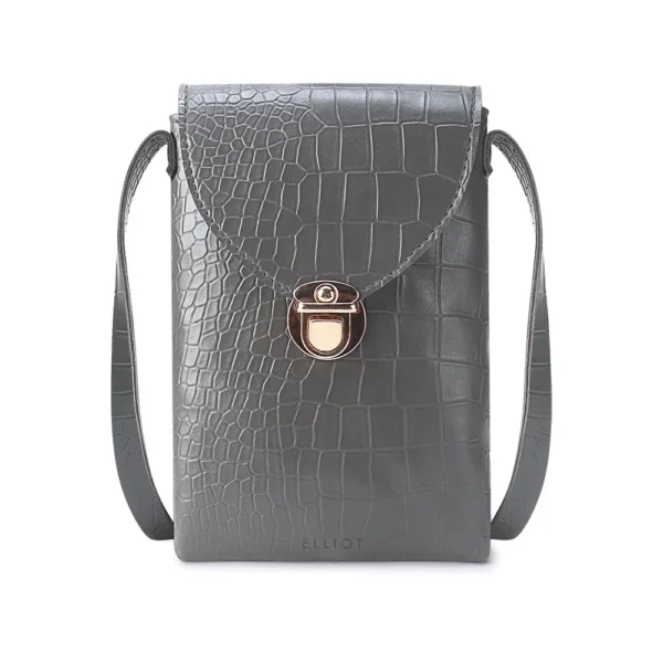 Elliot Animal III Grey color Vegan Leather Women Tote Handbag