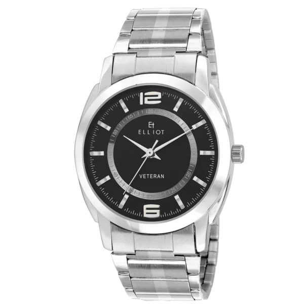 Elliot Polo VIII Series Black Dial Analog Metal Wrist Watch For Men