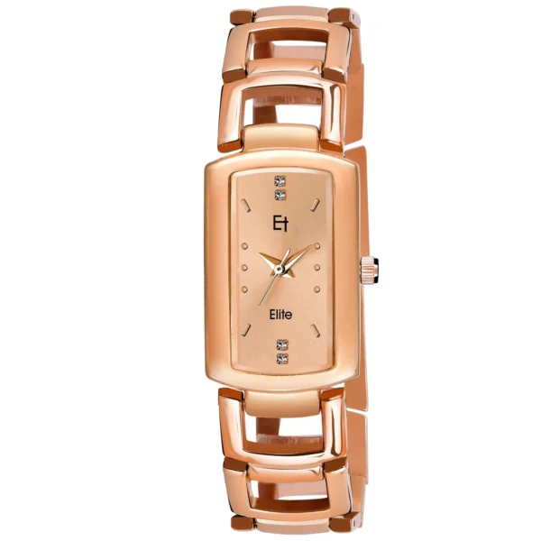 Elliot Elite XII Series Rose Gold Premium Wrist Watch For Women