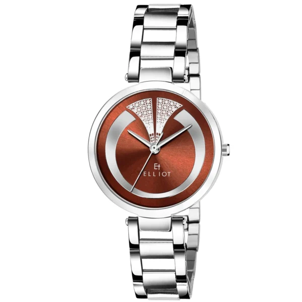 Elliot Alice VIII Series Brown Dial Wrist Watch For Women