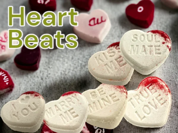 Valentine Heart Bath Bombs - Image 3