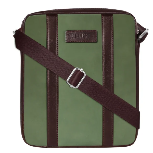 Elliot Texas Series Green Vegan Leather Sling Bag